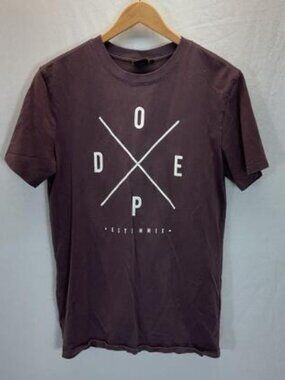 Dope Polo Parody T Shirt 90s Satire Purple S MMIX